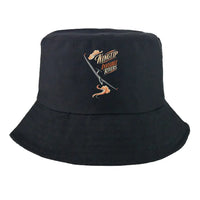 Thumbnail for Wingtip Reads Invisible Rivers summer hat - black