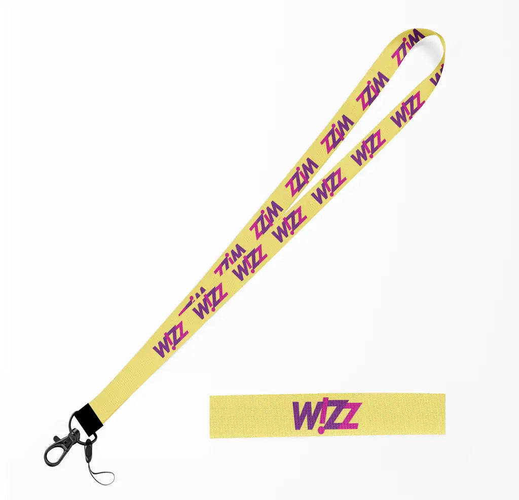 Wizz Airlines lanyard - yellow