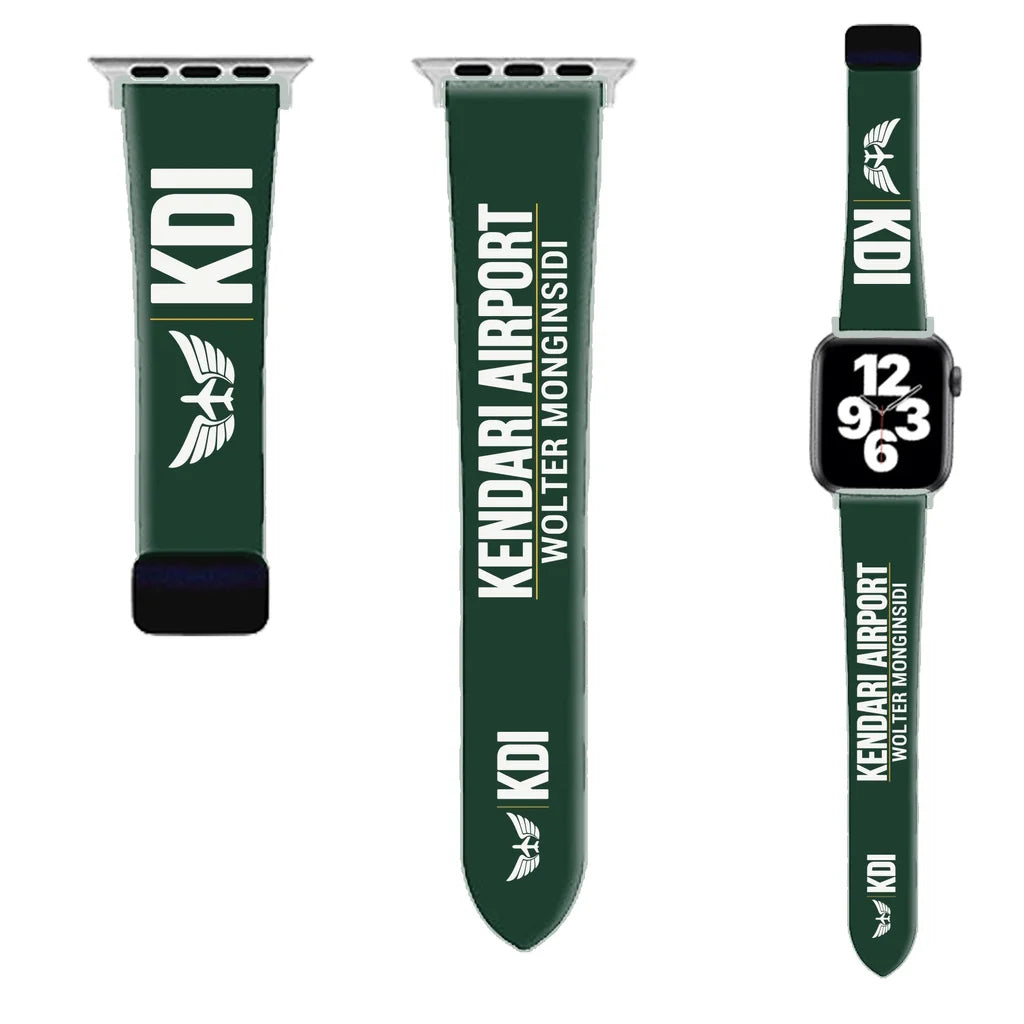 WBV6 | Wolter Monginsidi Airport KDI | Dark Green (Magnetic Band)