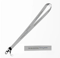 Thumbnail for Worcester City Series lanyard - light gray