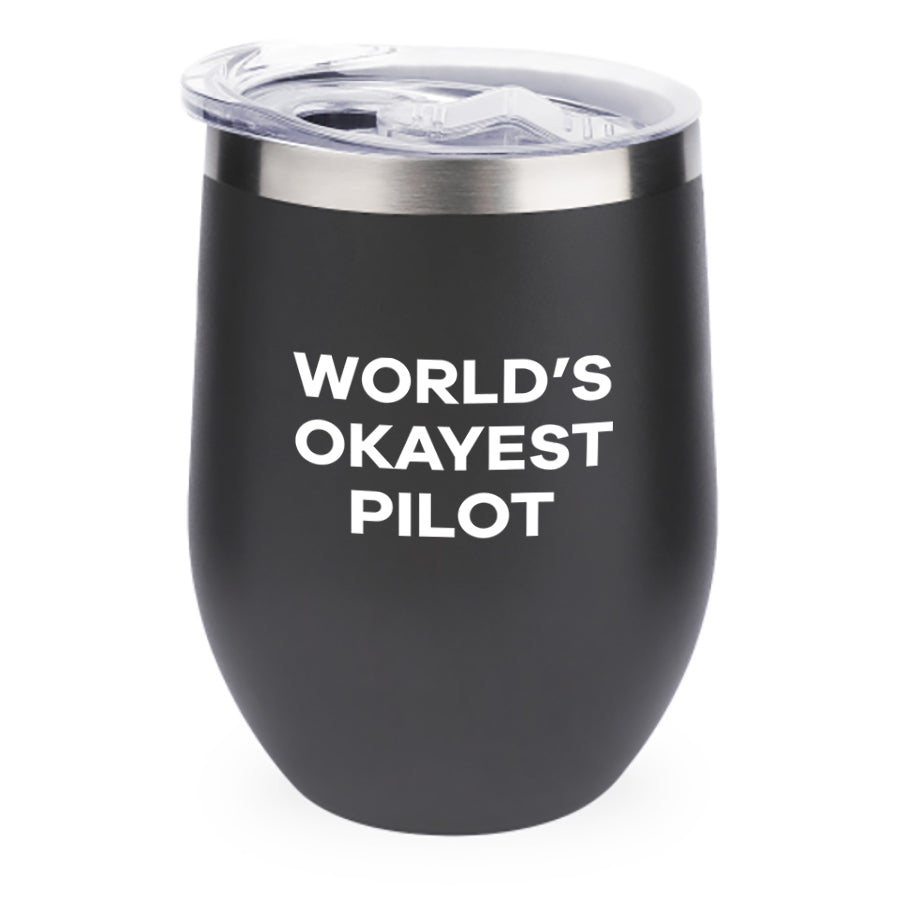 World's Okayest Pilot Designed 12oz Egg Cups