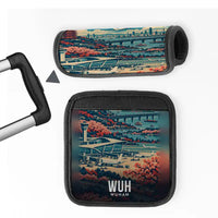 Thumbnail for Wuhan Tianhe International Airport (WUH) Luggage Handle Covers - 3D Full Print