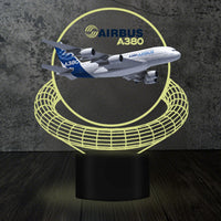 Thumbnail for Airbus A380 Designed 3D Lamp