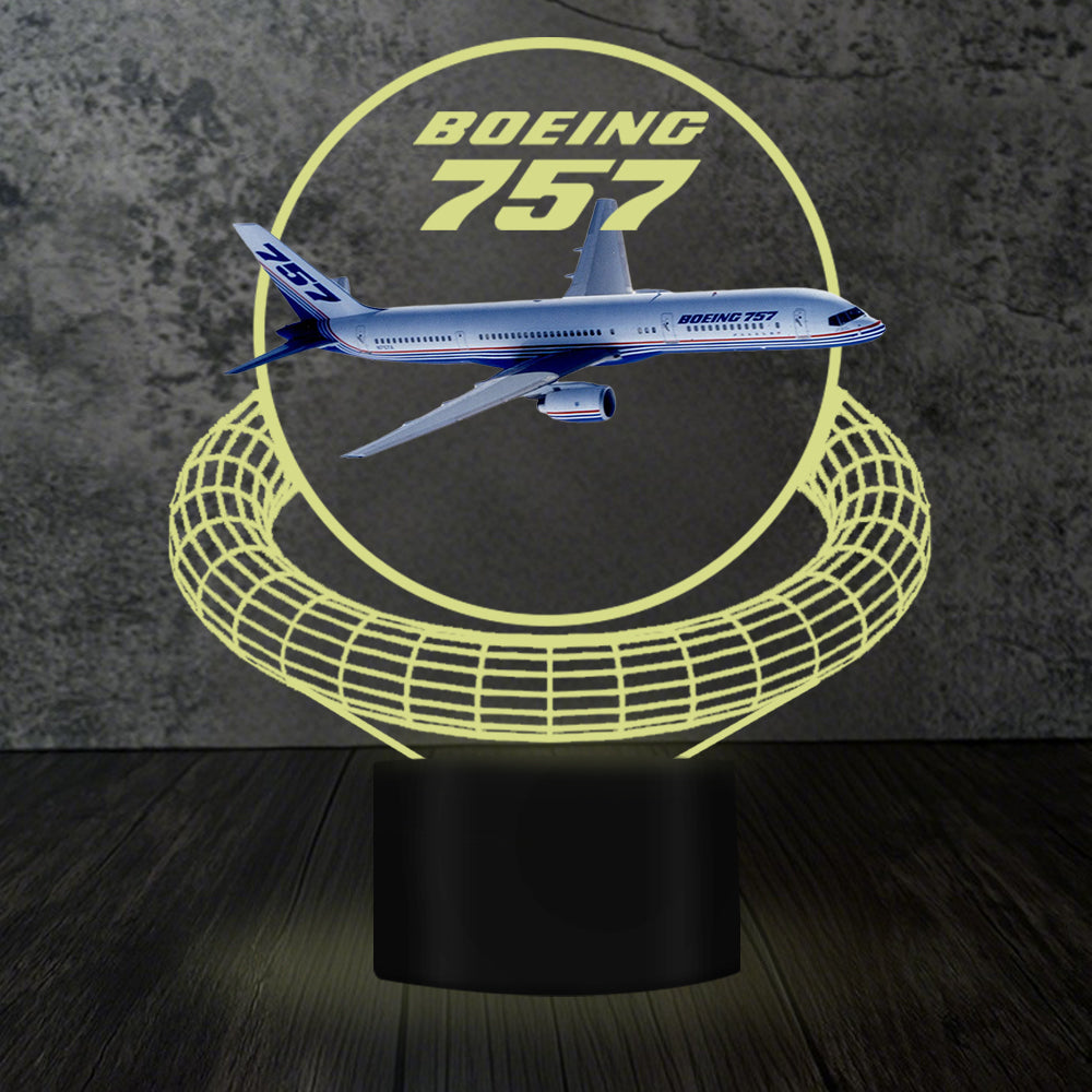 Boeing 757 Designed 3D Lamp