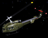 Thumbnail for 1/48 US Army Bell UH-1H Huey Utility Helicopter Iroquois Finished Alloy Military Aircraft Model