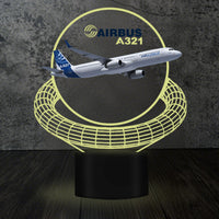 Thumbnail for Airbus A321 Designed 3D Lamp