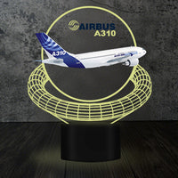 Thumbnail for Airbus A310 Designed 3D Lamp