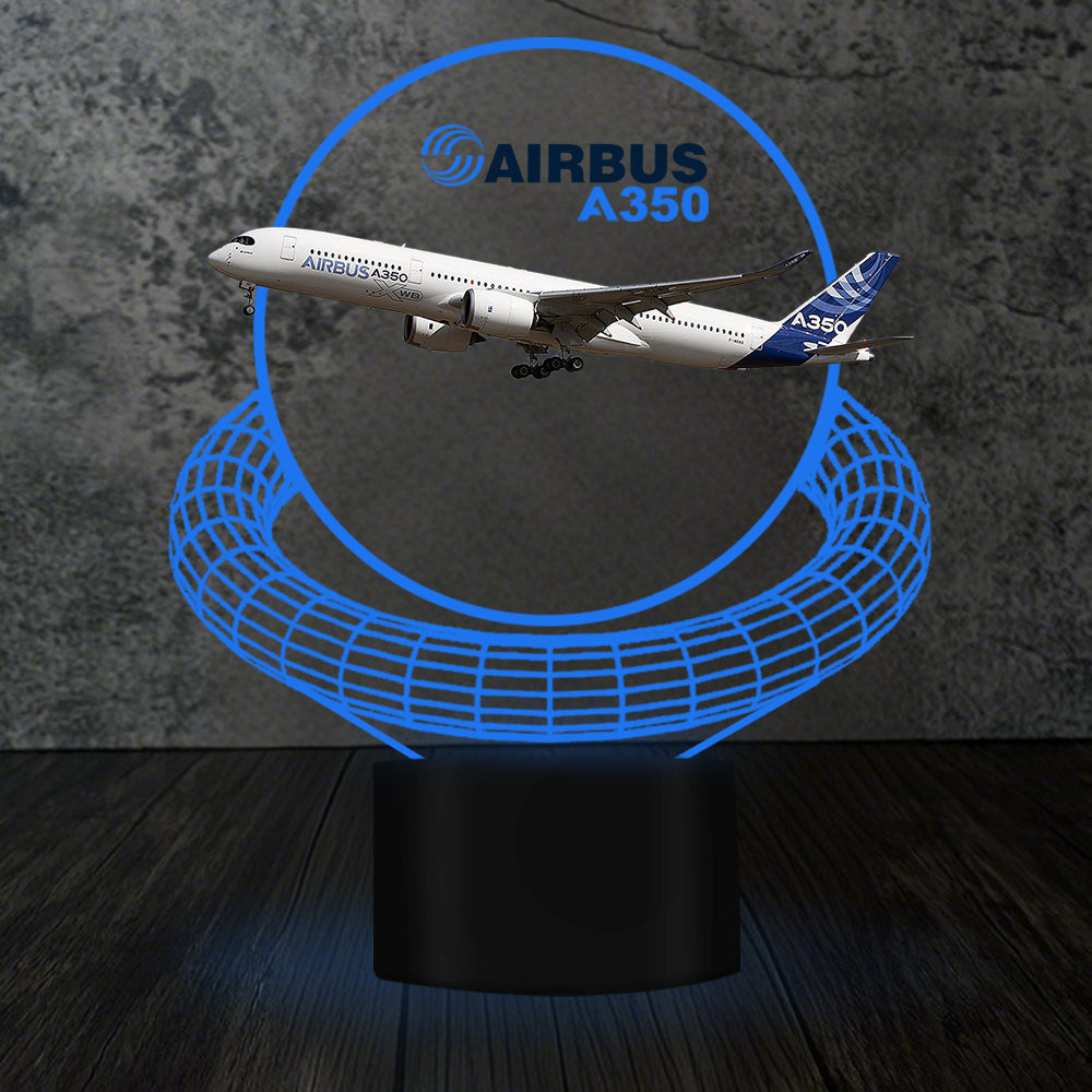 Airbus A350 Designed 3D Lamp