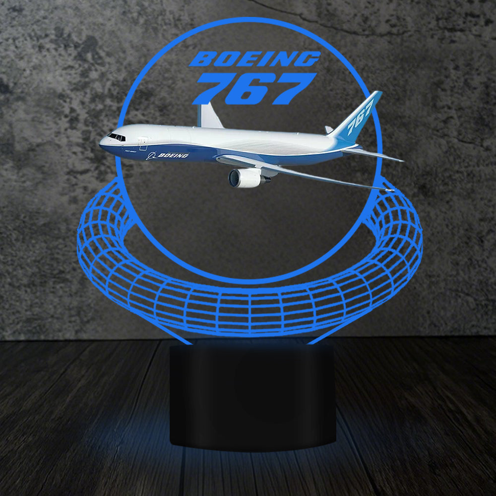 Boeing 767 Designed 3D Lamp