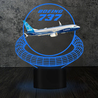 Thumbnail for Boeing 737 Designed 3D Lamp