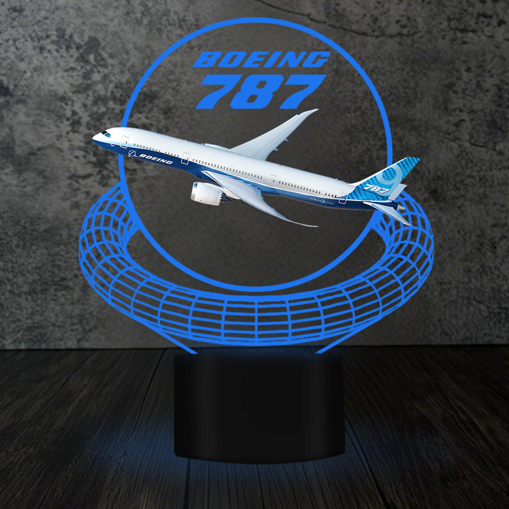 Boeing 787 Designed 3D Lamp