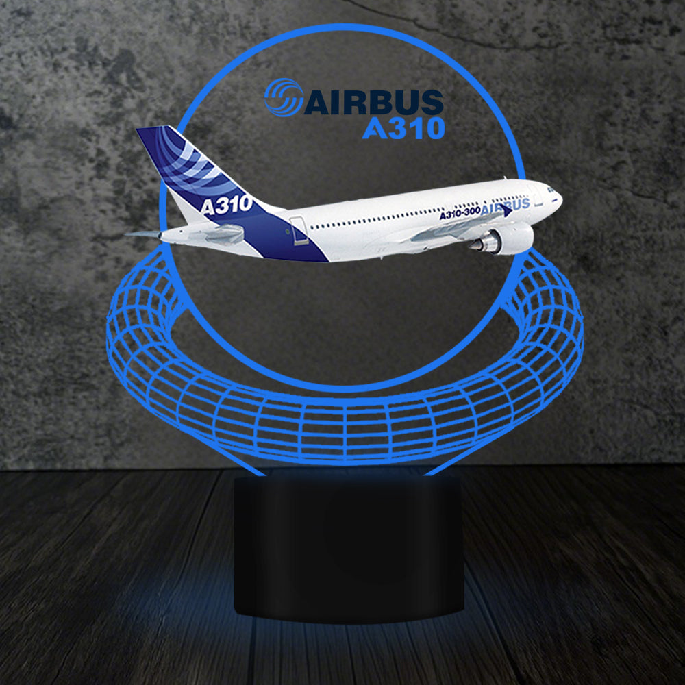 Airbus A310 Designed 3D Lamp