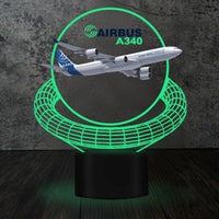 Thumbnail for Airbus A340 Designed 3D Lamp