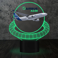 Thumbnail for Airbus A330 Designed 3D Lamp
