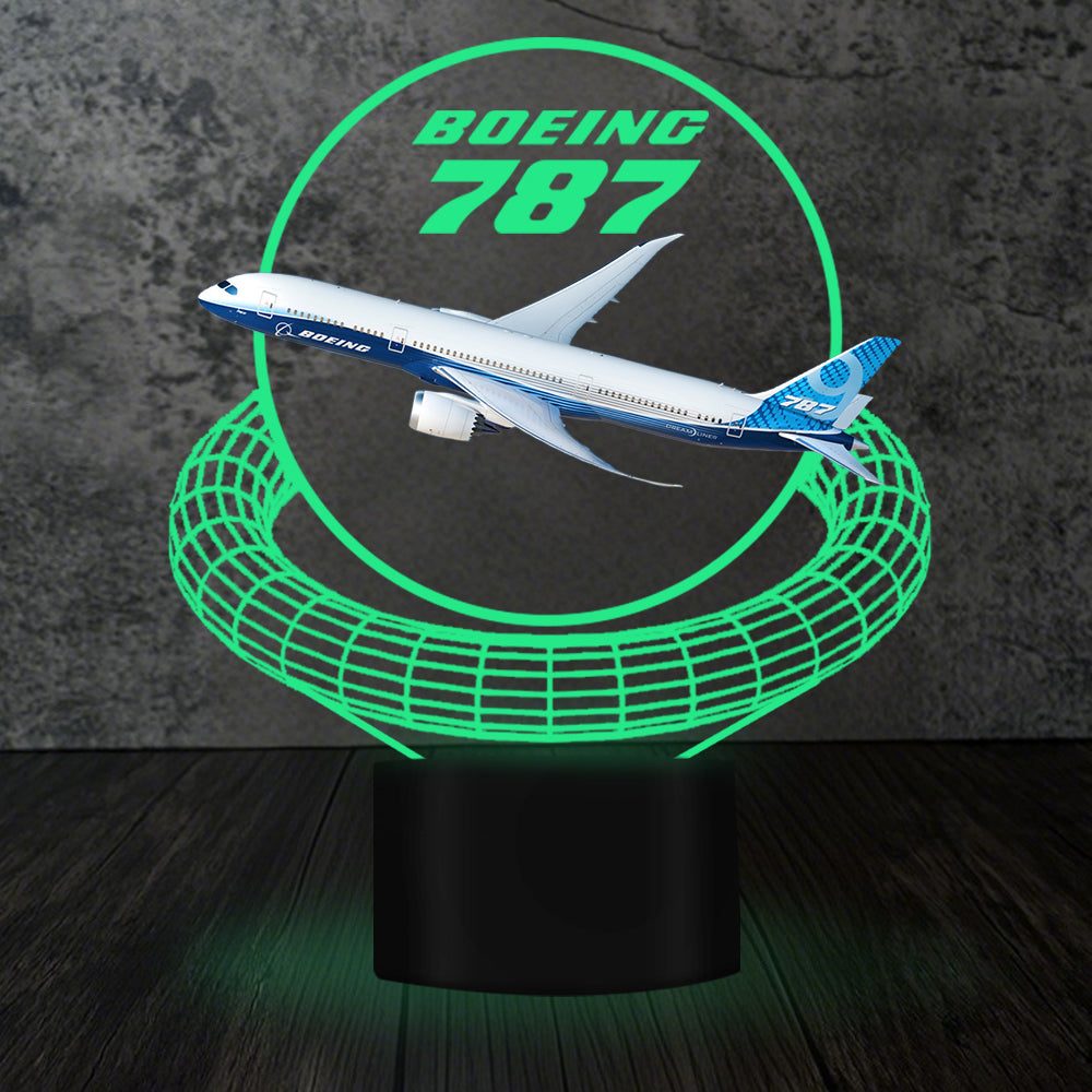 Boeing 787 Designed 3D Lamp