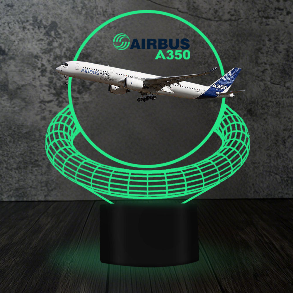 Airbus A350 Designed 3D Lamp