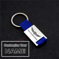 Thumbnail for Your Custom Design & Image & Logo & Text Design  Metal Woven Leather （1） Key Chains