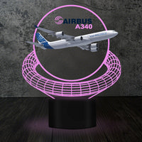 Thumbnail for Airbus A340 Designed 3D Lamp