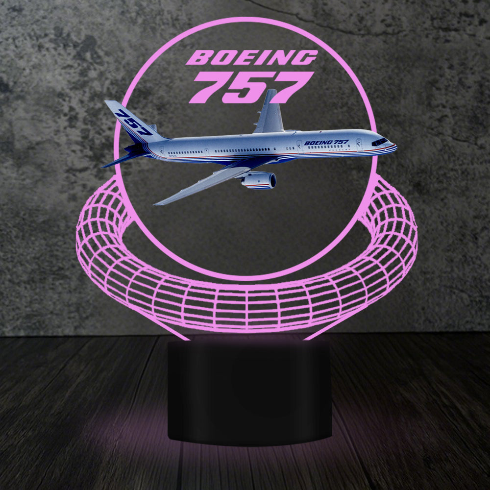 Boeing 757 Designed 3D Lamp