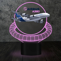 Thumbnail for Airbus A380 Designed 3D Lamp