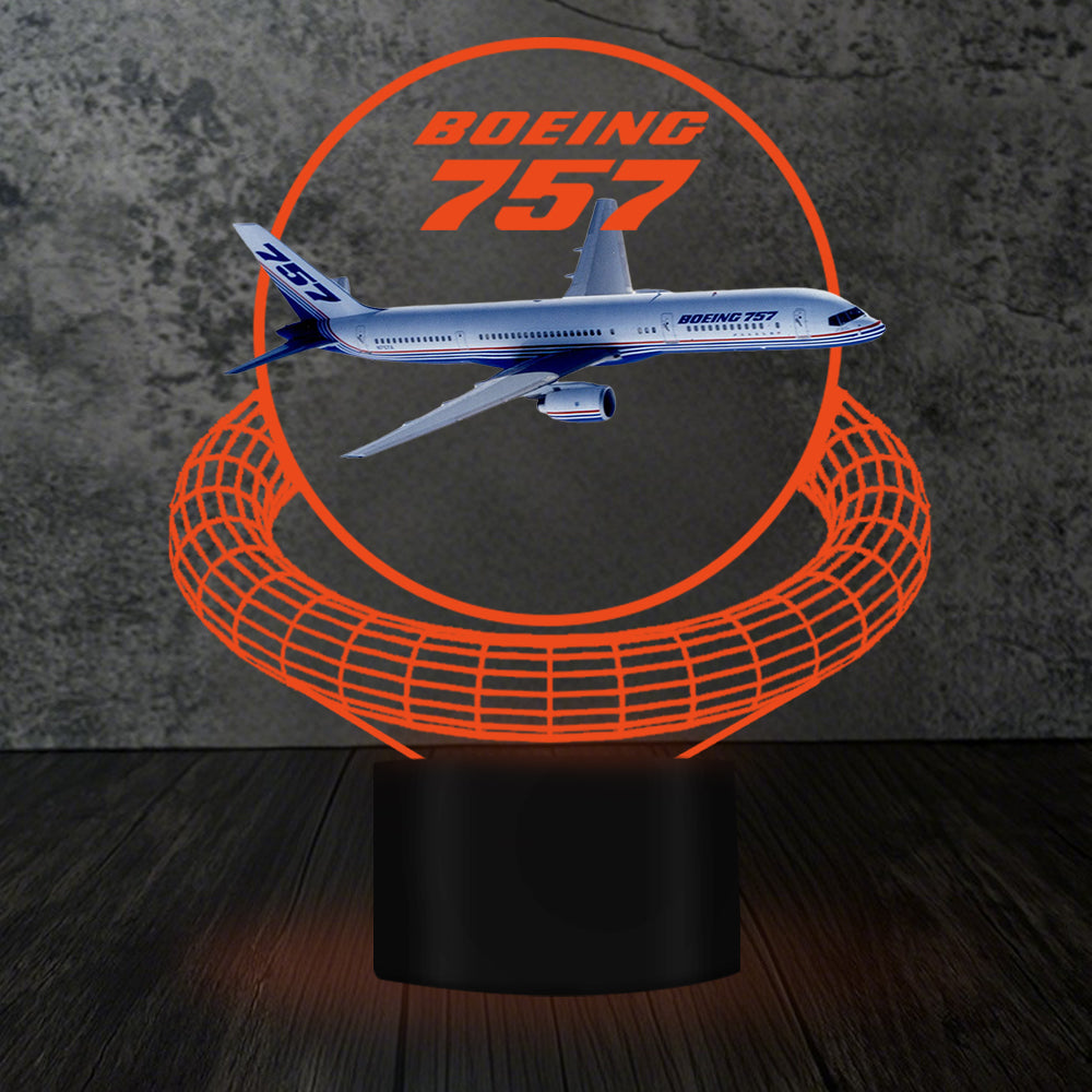 Boeing 757 Designed 3D Lamp
