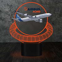 Thumbnail for Airbus A340 Designed 3D Lamp