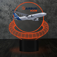 Thumbnail for Airbus A330 Designed 3D Lamp