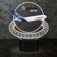 Thumbnail for Airbus A310 Designed 3D Lamp