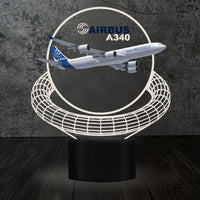 Thumbnail for Airbus A340 Designed 3D Lamp