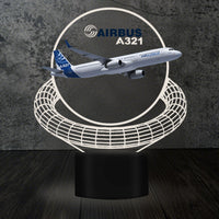 Thumbnail for Airbus A321 Designed 3D Lamp