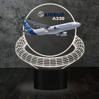 Thumbnail for Airbus A330 Designed 3D Lamp