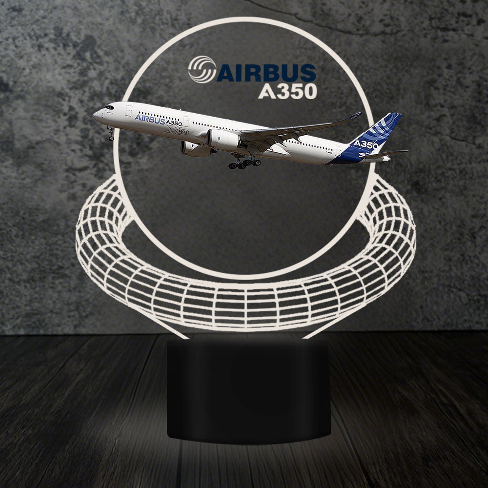 Airbus A350 Designed 3D Lamp