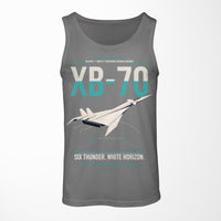 Thumbnail for XB-70A Valkyrie design on gray tank top
