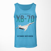 Thumbnail for XB-70A Valkyrie design on sky blue tank top
