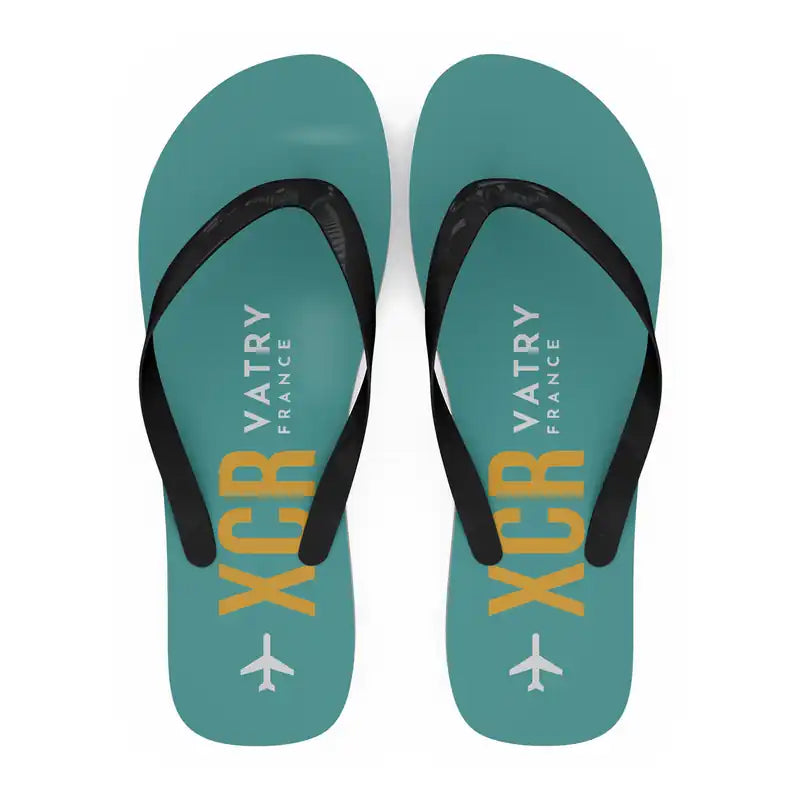 Châlons-Vatry Airport (XCR) Slippers & Flip Flops - Slippers - Flip Flops - Code - Turquoise