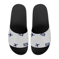 Thumbnail for Châlons-Vatry Airport (XCR) Slippers & Flip Flops - Slippers - Sport - Pattern - Light Gray