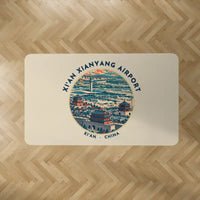 Thumbnail for Xi'an Xianyang International Airport (XIY) Carpets - Carpet Rectangle - Badge - Beige