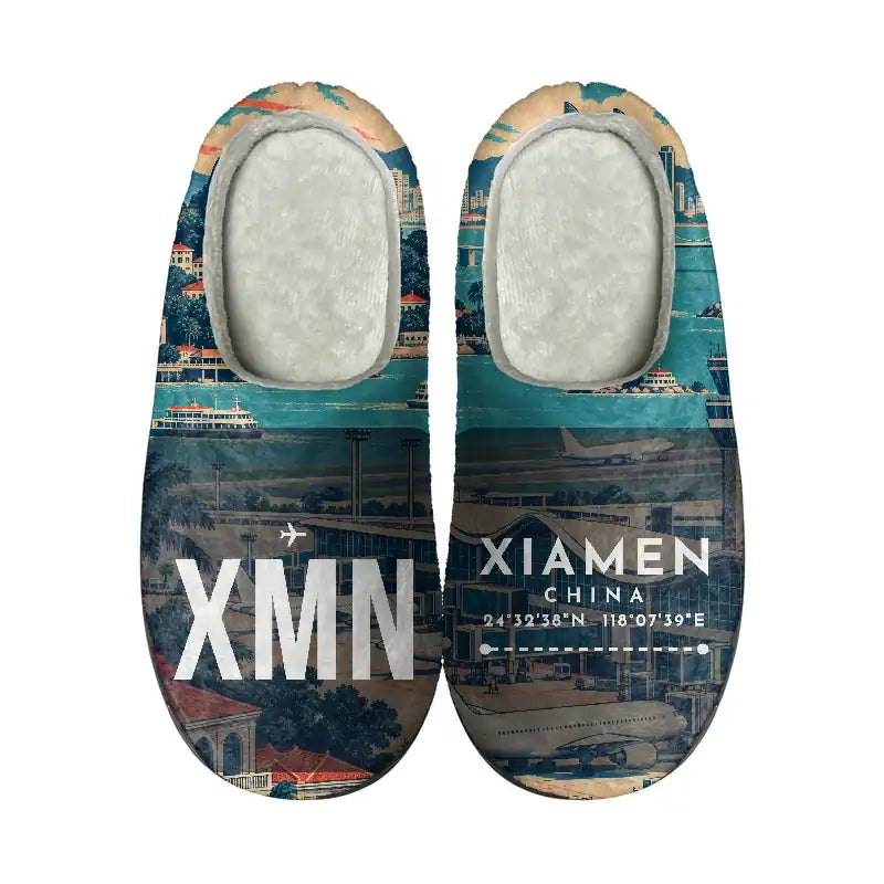 Xiamen Gaoqi International Airport (XMN) Slippers & Flip Flops - Slippers - Cotton - Scene - Different