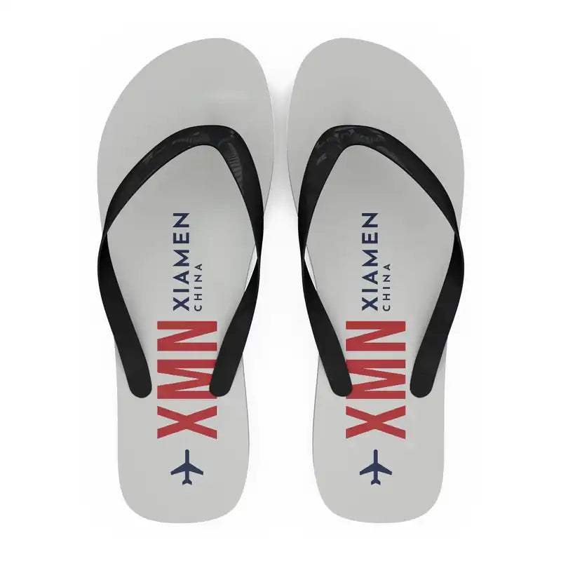 Xiamen Gaoqi International Airport (XMN) Slippers & Flip Flops - Slippers - Flip Flops - Code - White