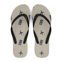 Thumbnail for Xiamen Gaoqi International Airport (XMN) Slippers & Flip Flops - Slippers - Flip Flops - Pattern - Beige