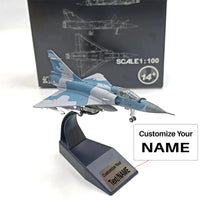 Thumbnail for Dassault Mirage 2000 France Air Force Aircraft Airplane Fighter Airplane Mode (1/100 Scale)