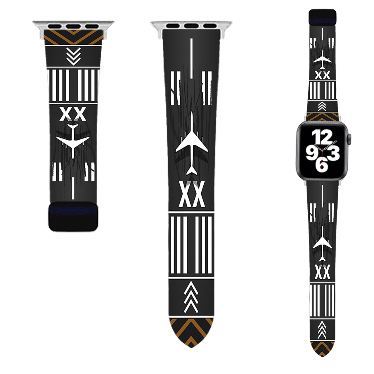 Custom Runway Designed Soft Silicone Apple Watch Bands