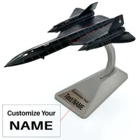 Thumbnail for 1/200 Scale (16CM) SR-71A Lockheed Blackbird Surveillance Fighter Airplane Model