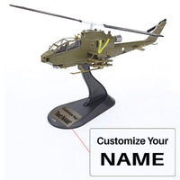 Thumbnail for AH-1S BELL 214ST Cobra Attack Air Force Helicopter Model 1/72 Scale