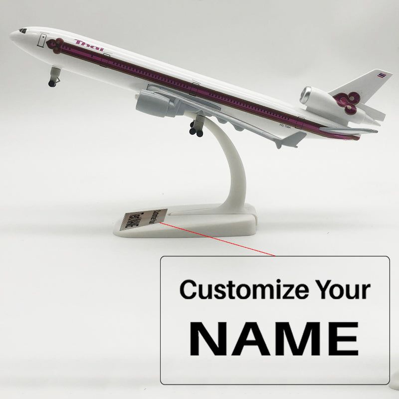 THAI Airlines McDonnell Douglas MD-11 Airplane Model (1/100 Scale)