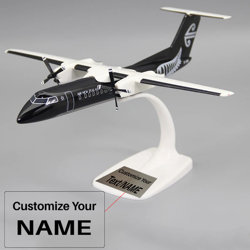 Dash8-Q300Air NEW Zealand Airline Airplane Model (1/100 Scale)