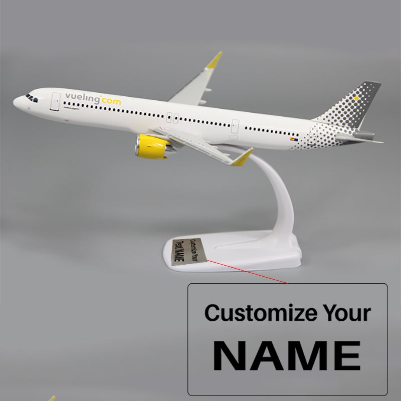 Vueling Airways Airbus A321 Neo Airplane Model (1/200 Scale - 20CM)