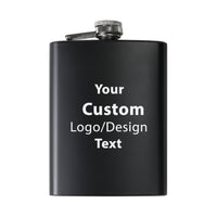 Thumbnail for Custom Design Image Logo Designed Stainless Steel Hip Flasks