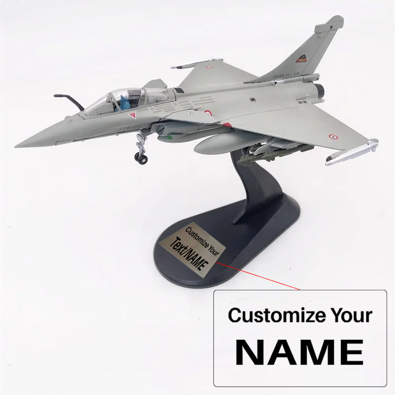 France Dassault Rafale C Fighter Air Force Airplane Mode (1/100 Scale)