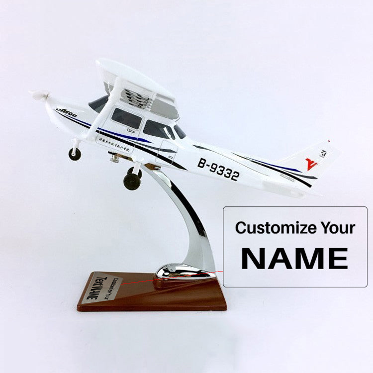 Classic CESSNA 172 SKYHAWK Airplane Model (1:60 Scale 28CM)